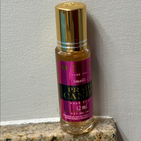 Pr@d@ C@ndy Inspired Oil - Pink and Gold - Picture 5 of 5